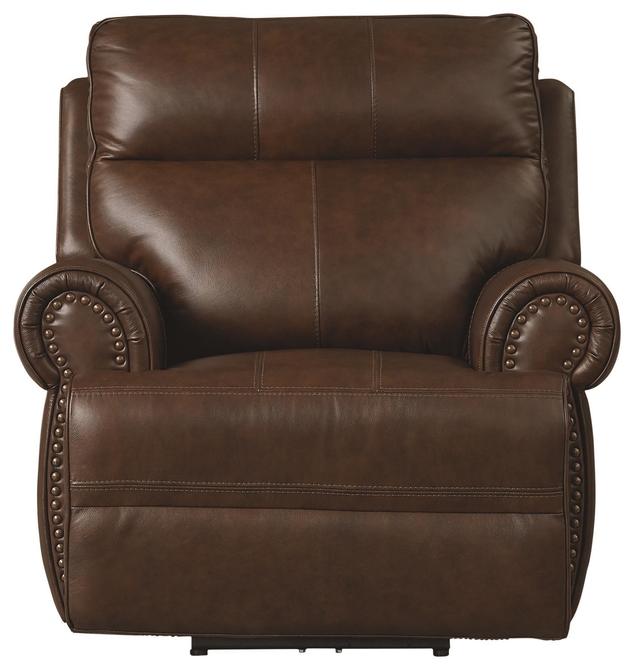 Bassett Club Level Claremont 3738P0K Leather Power Zero Gravity